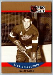 Alex Delvecchio #658 Hockey Cards 1990 Pro Set Prices