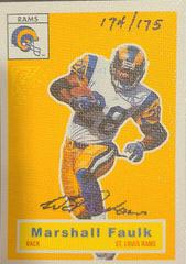 Marshall Faulk [Heritage Proofs Artist Signed] Football Cards 2000 Topps Gallery Heritage Prices