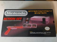 FRONT OF BOX (ORANGE ZAPPER) | Nintendo NES Action Set Console NES