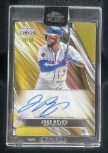 Jose Reyes #CBA-JRE Baseball Cards 2024 Topps Chrome Black Autograph Prices