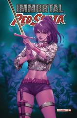 Immortal Red Sonja [Leirix Ultraviolet] Comic Books Immortal Red Sonja Prices