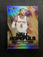 Derrick Rose [Gold] #14 Basketball Cards 2021 Panini Recon Hall Hopefuls Prices