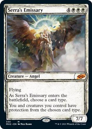 Serra's Emissary [Showcase] Magic Modern Horizons 2