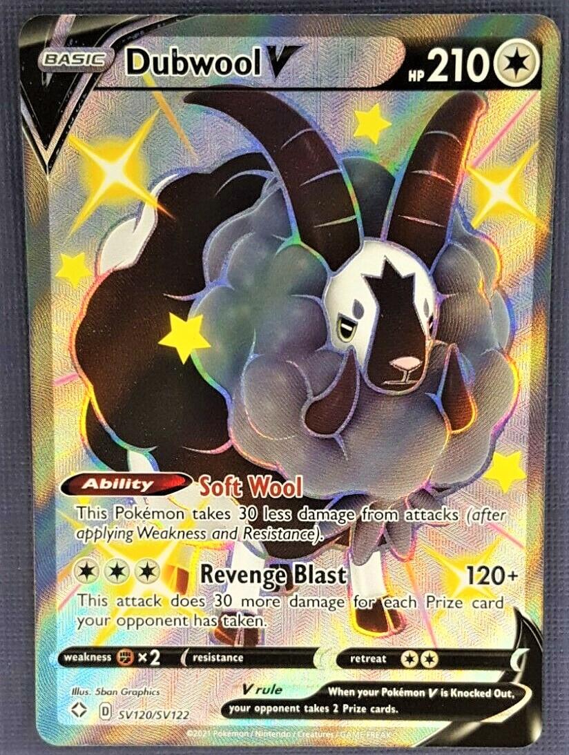 Dubwool V #SV120 Prices | Pokemon Shining Fates | Pokemon Cards