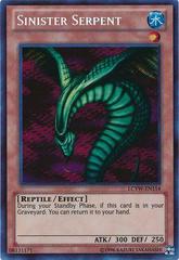 Sinister Serpent LCYW-EN154 YuGiOh Legendary Collection 3: Yugi's World Mega Pack Prices