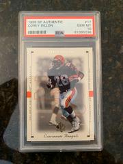 Corey Dillon #17 Football Cards 1999 SP Authentic Prices