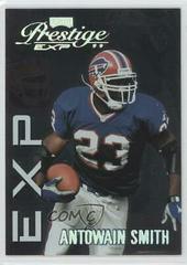 Antowain Smith [Reflections Silver] #EX188 Football Cards 1999 Playoff Prestige Exp Prices