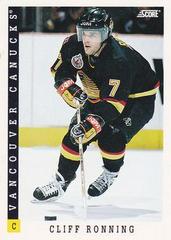 Cliff Ronning #17 Hockey Cards 1993 Score Prices