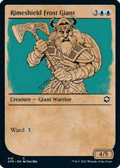 Rimeshield Frost Giant [Showcase Foil] Magic Adventures in the Forgotten Realms Prices