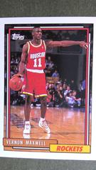 Vernon Maxwell #68 Basketball Cards 1992 Topps Prices