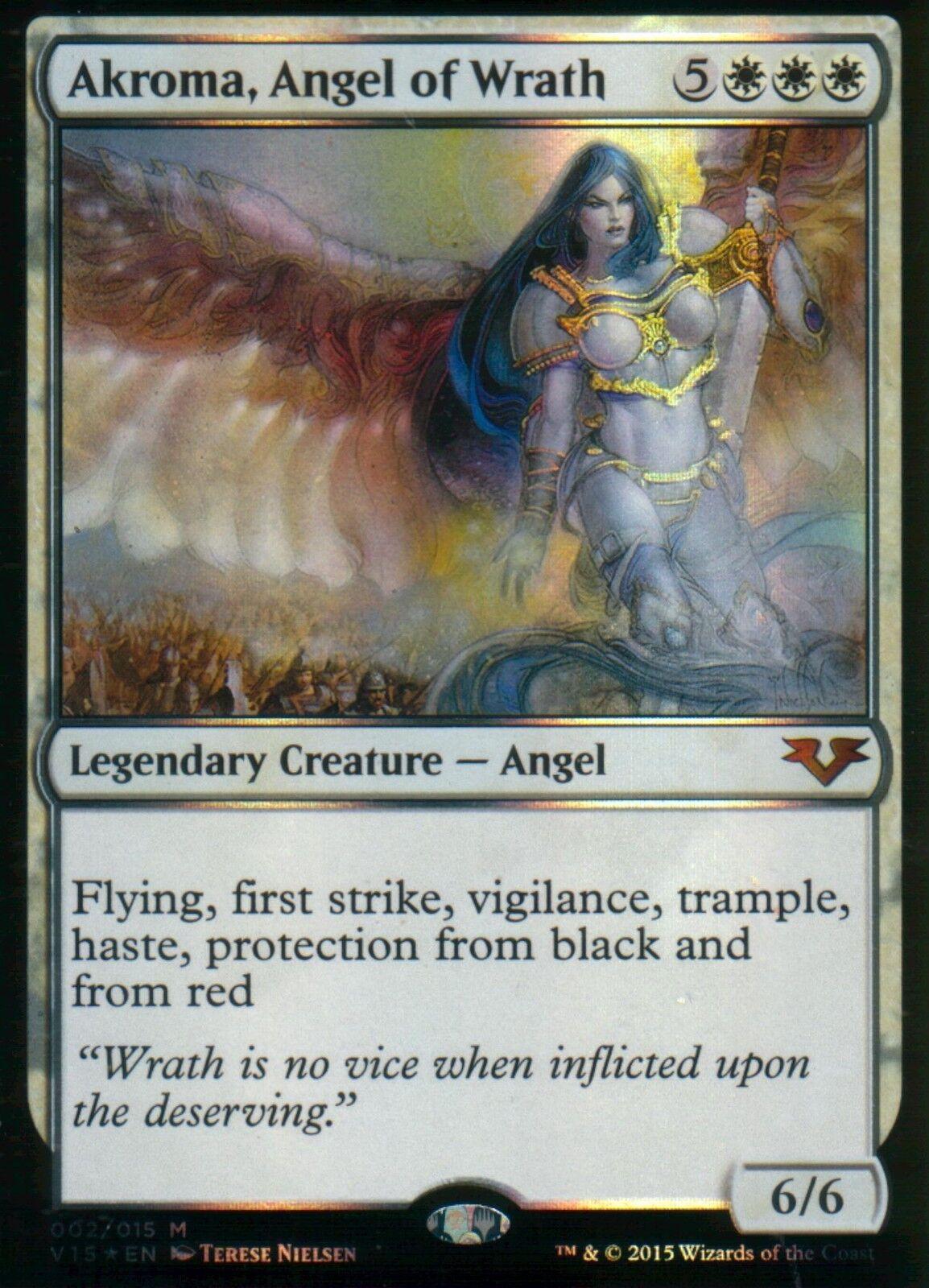 Akroma, Angel of Wrath Prices Magic From the Vault Angels Magic Cards