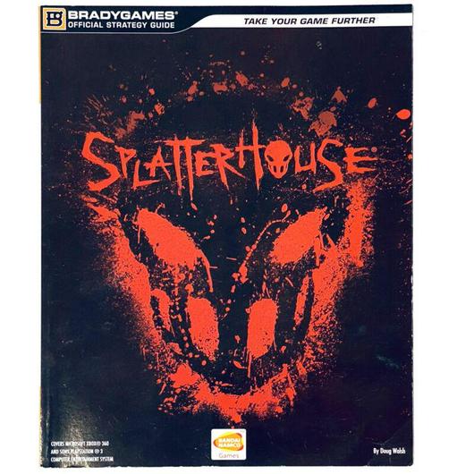 Splatterhouse [BradyGames] Cover Art