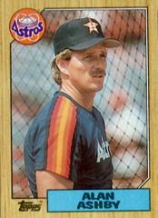 Alan Ashby #112 Baseball Cards 1987 Topps Prices