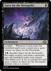 Quest for the Necropolis [Foil] #104 Magic Modern Horizons 3 Prices