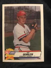 Dave Oehrlein #1849 Baseball Cards 1993 Fleer ProCards Prices