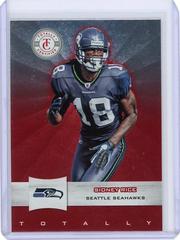 Sidney Rice [Totally Red] #94 Football Cards 2011 Panini Totally Certified Prices