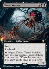 Doom Weaver [Extended Art] Magic Innistrad: Crimson Vow Commander Prices