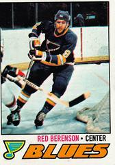 Red Berenson Hockey Cards 1977 Topps Prices