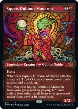 Squee, Dubious Monarch [Showcase] #291 Magic Dominaria United