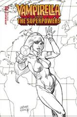 Vampirella vs. The Superpowers [Linsner Sketch] #2 (2023) Comic Books Vampirella vs. The Superpowers Prices