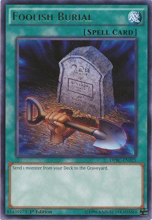 Foolish Burial [1st Edition] DPBC-EN025 YuGiOh Duelist Pack: Battle City