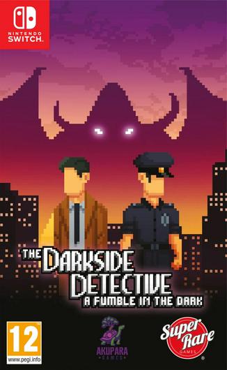 The Darkside Detective: A Fumble in the Dark Cover Art