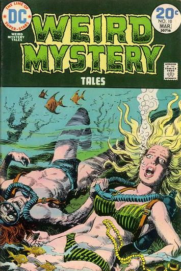 Weird Mystery Tales #10 (1974) Cover Art