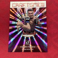 Dustin Poirier [Purple Laser] #12 Ufc Cards 2022 Panini Donruss UFC Craftsmen Prices