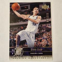Steve Nash #69 Basketball Cards 2004 Upper Deck R-Class Prices