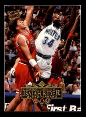 Isaiah Rider Basketball Cards 1995 Ultra Prices