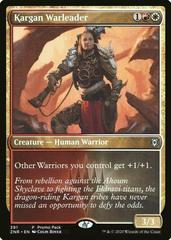 Kargan Warleader [Promo] Magic Zendikar Rising Prices