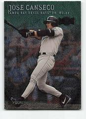 Jose Canseco [Emerald] Baseball Cards 2000 Metal Prices