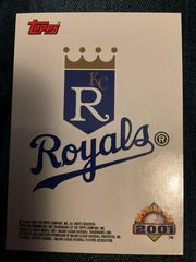 Kansas City Royals Baseball Cards 2001 Topps Opening Day Team Logo Stickers Prices