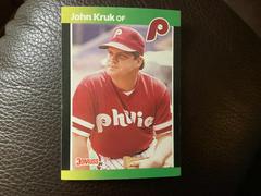 John Kruk #240 Baseball Cards 1989 Donruss Baseball's Best Prices