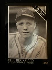 Bill Beckmann #623 Baseball Cards 1992 Conlon Collection Prices