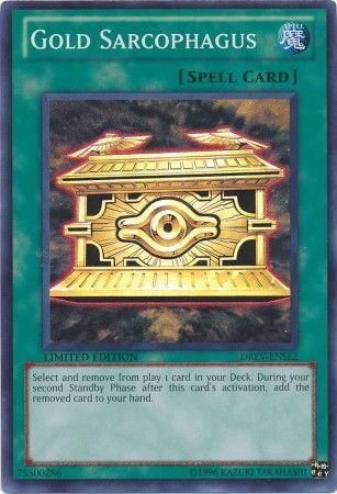 Gold Sarcophagus DREV-ENSE2 YuGiOh Duelist Revolution