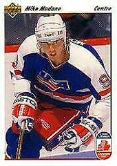 Mike Modano Hockey Cards 1991 Upper Deck French Prices