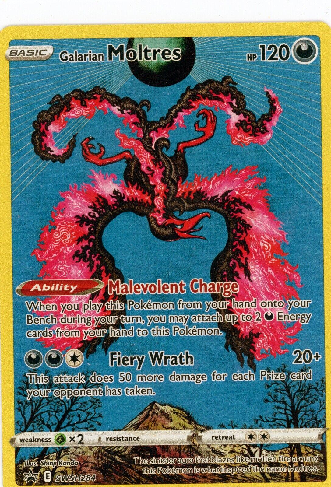 Galarian Moltres #SWSH284 Prices | Pokemon Promo | Pokemon Cards