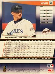 Rear | Phil Nevin Baseball Cards 2002 Donruss Fan Club