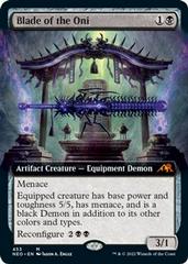 Blade of the Oni [Extended Art] Magic Kamigawa: Neon Dynasty Prices