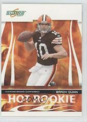 Brady Quinn #HR-2 Football Cards 2007 Panini Score Hot Rookie Prices