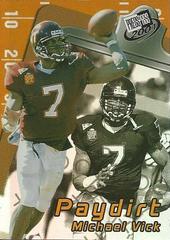 Michael Vick Football Cards 2001 Press Pass Paydirt Prices