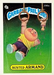 Busted ARMAND #290a 1987 Garbage Pail Kids Prices