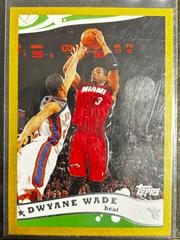 “DWYANE WADE [GOLD BOARDER]” #90 Basketball Cards 2005 Topps Prices