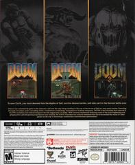 Rear | DOOM: The Classics Collection [Collector's Edition] Nintendo Switch