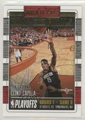 Clint Capela Basketball Cards 2018 Panini Hoops Road to the Finals Prices