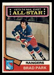Brad Park #131 Hockey Cards 1974 Topps Prices