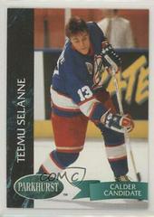 Teemu Selanne #209 Hockey Cards 1992 Parkhurst Prices