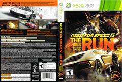 Slip Cover Scan By Canadian Brick Cafe | Need For Speed: The Run Xbox 360