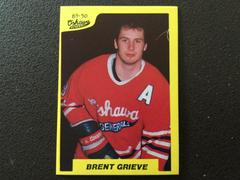 Brent Grieve Hockey Cards 1990 7th Inning Sketch Ohl Prices